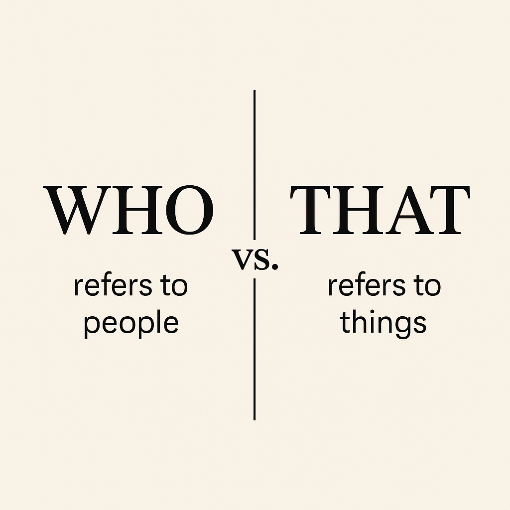 Who Vs That