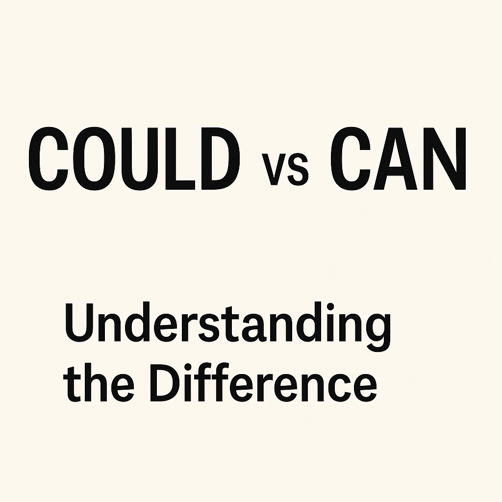 Could vs Can