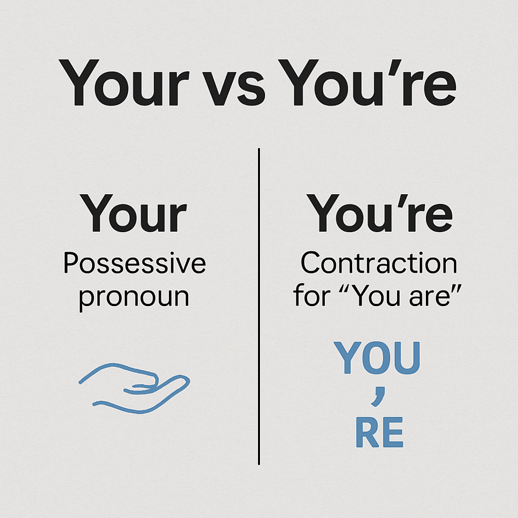 Your vs You're