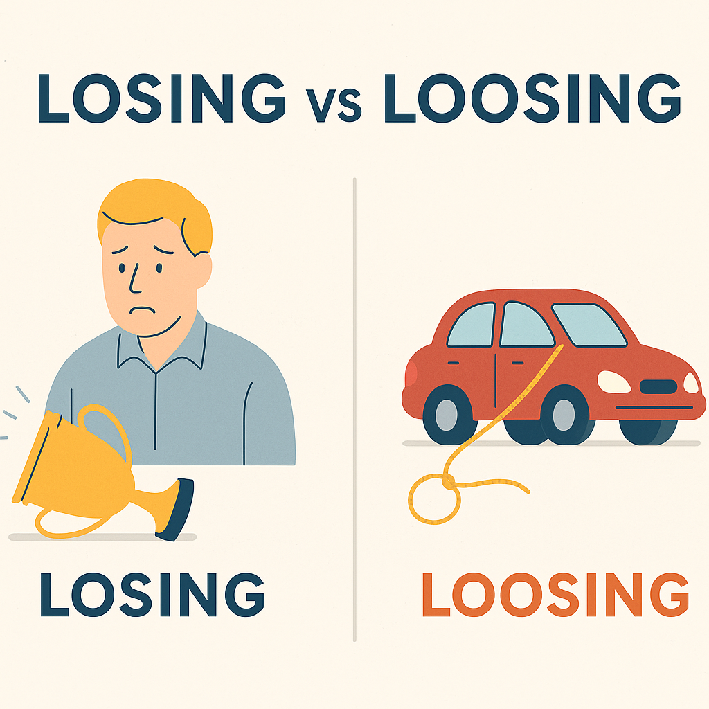 Losing vs Loosing