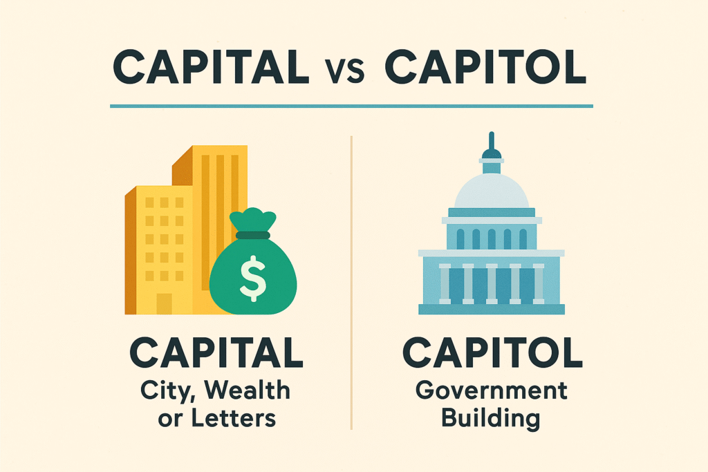 Capital vs Capitol
