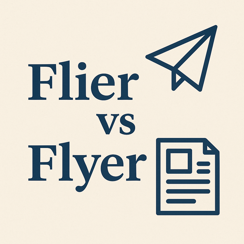 flier vs flyer